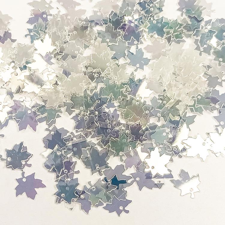 Irregular High-Flash Silver Crystal Sequin Jewelry DIY Accessories