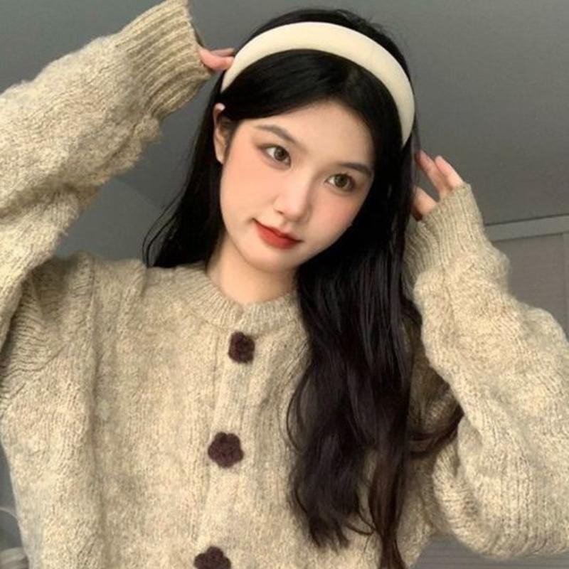 Top Lazy Style Vintage Sweater Women's Autumn Winter Thickened High-end Knitted Cardigan Coat