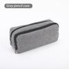 Large Capacity Student Pencil Case: Double-Layer Portable Stationery Bag for Primary & Secondary School