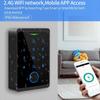 2025 New Tuya APP Door Lock IP66 Waterproof Keyless Biometric WIFI Access Control Standalone Keypad Fingerprint RFID