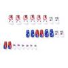 Independence Day Nail Stickers & Art - Ballet Style Removable & Wearable Nail Pieces