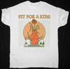 NEW Fit for a King Tour Short Sleeve White All Size Gift Shirt AG2323 Unisex T-Shirt