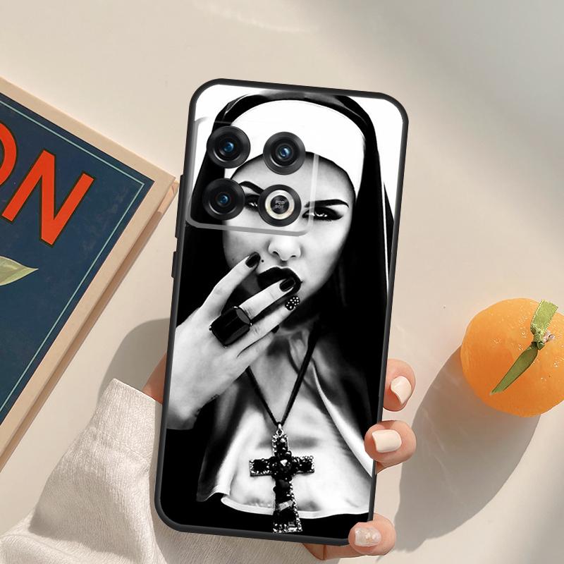

Jesus Nun Sister Case For OnePlus 13T 10T 10R 12R 13R 15 13 12 11 10 9 Pro Nord CE 5 2 3 4 Lite N20 N30 Cover OnePlus 10R