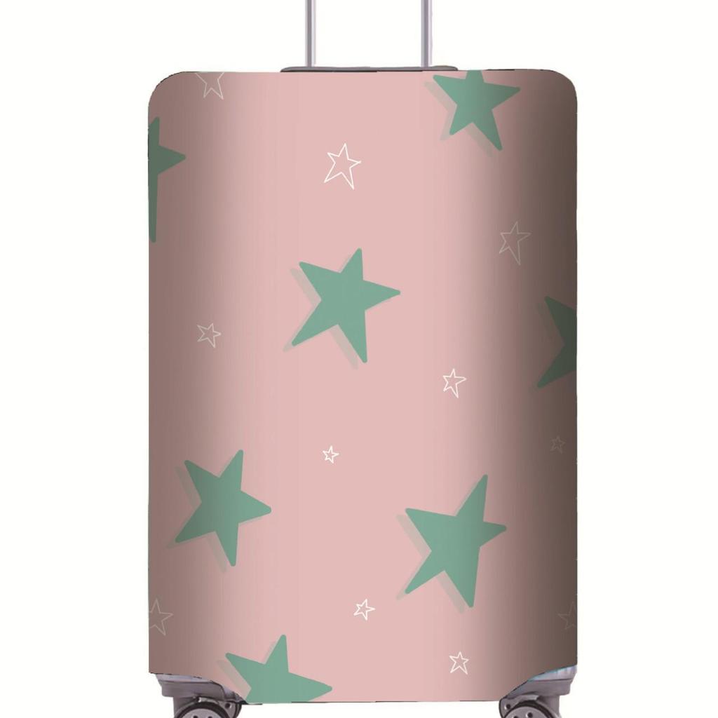 Durable Elastic Luggage Protector: Thick, Wear-Resistant Suitcase Cover (22/24/26 Inch), Customizable Logo