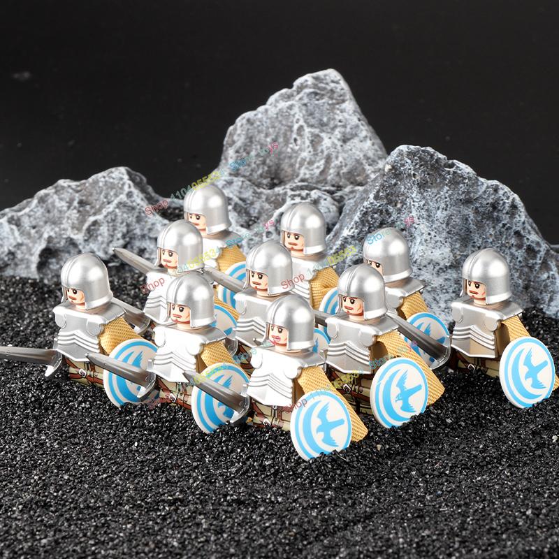 Movie Series Orc Uruk-hai Army Action Figures Mini Bricks Doll Assemble Building Blocks MOC DIY Toys for kid gift