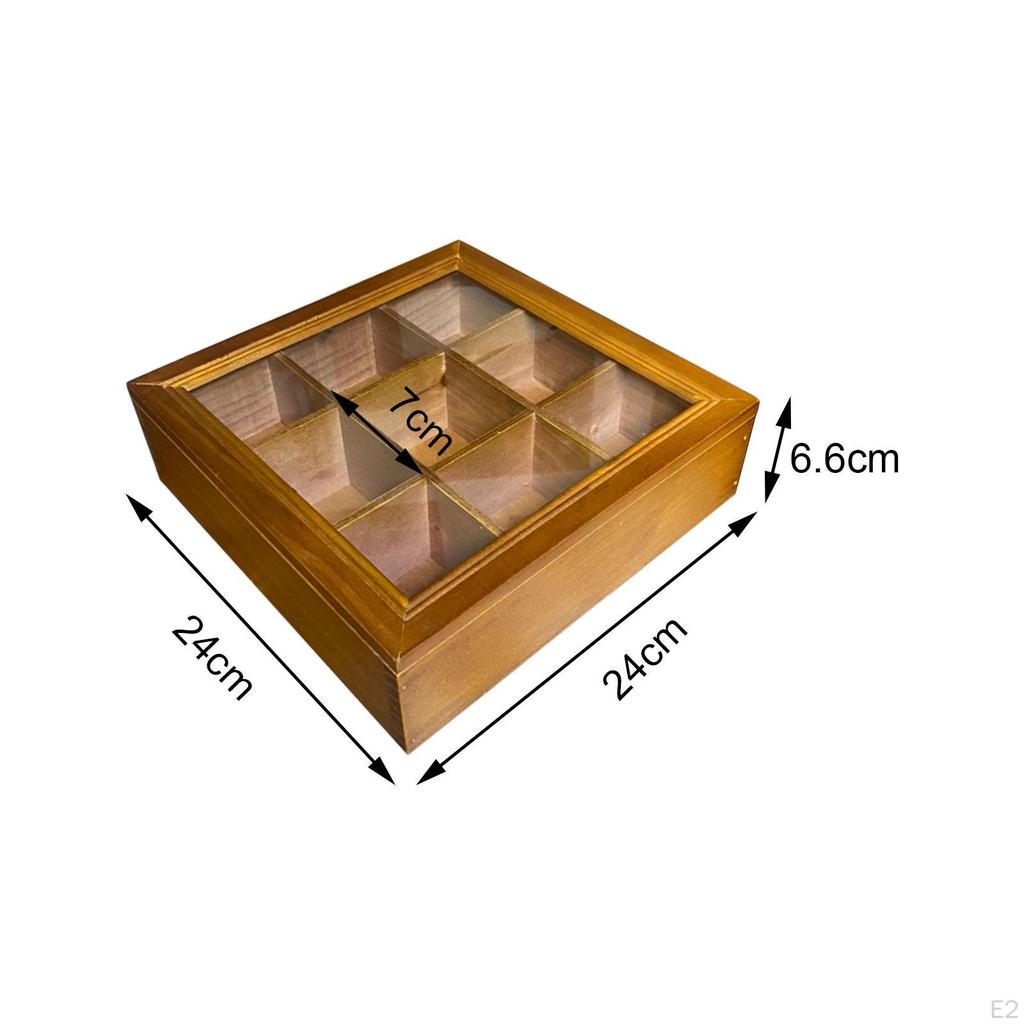 Holz-Aufbewahrungsschrank, Action-Figuren, Ausstellungsregal, Zuhause, Geschäft, Verwendung von Teebox-Behältern für die Küche