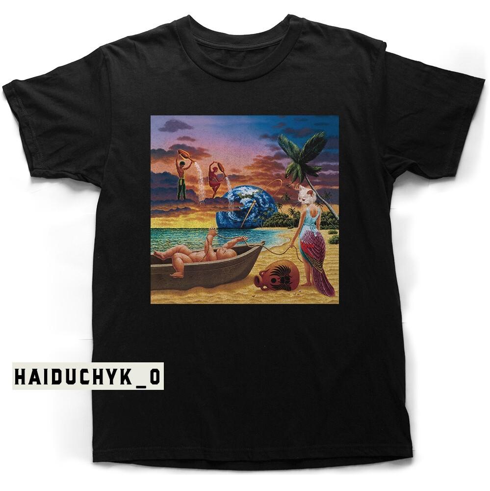 Journey Trial by Fire Album Cover Rock Band Unisex Black T-shirt Size S-5XL Unisex T-Shirt XXL