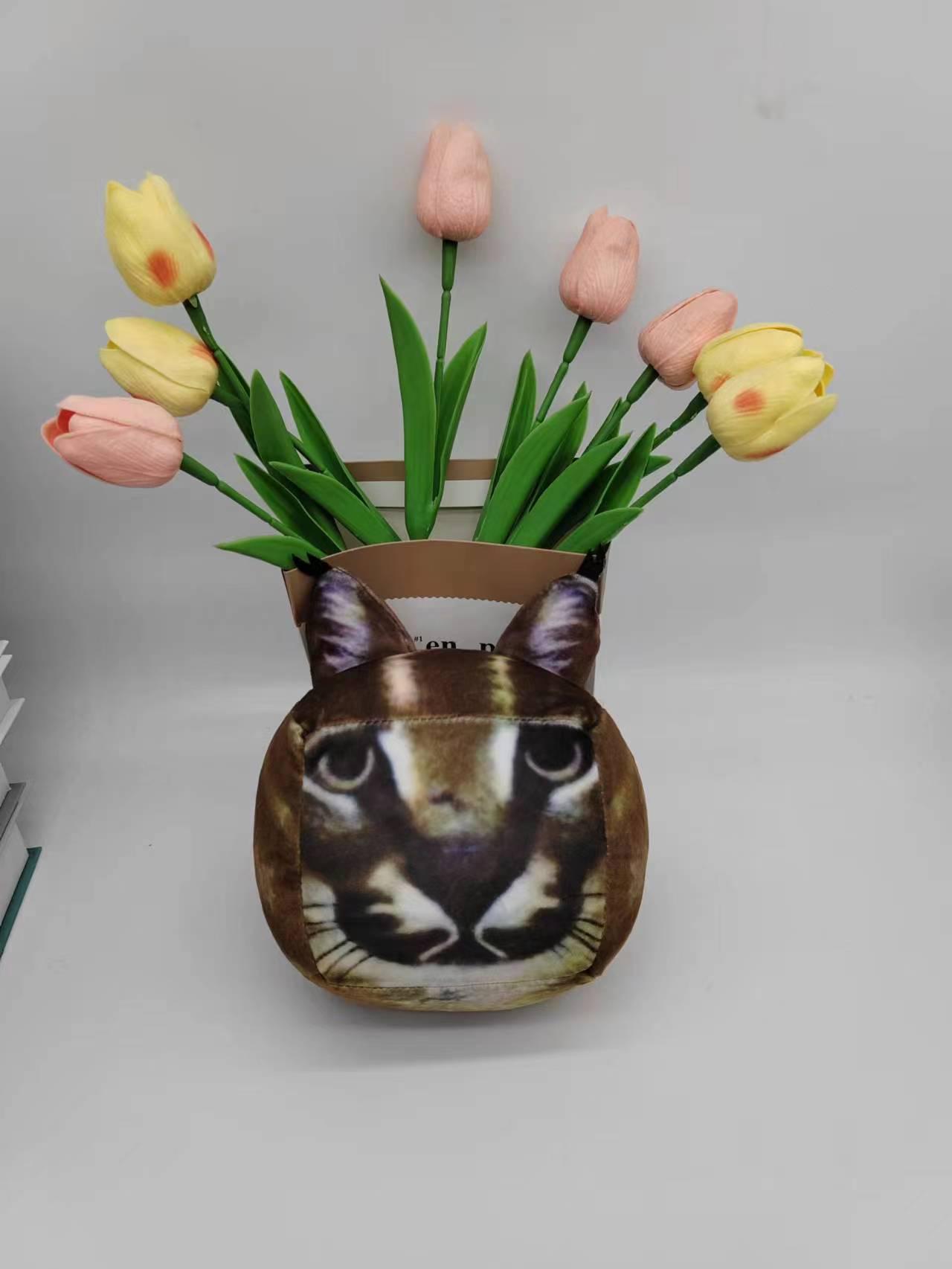 

Плюшевая подушка Big Floppa - Игрушка-кукла каракал Standard Packaging