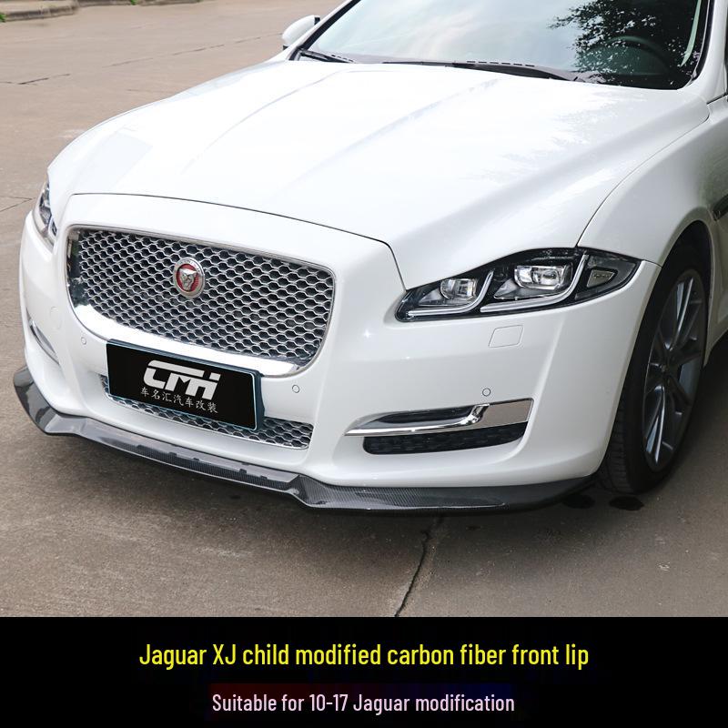 Carbon Fiber Front Lip Spoiler for 2017-2019 Jaguar XJL