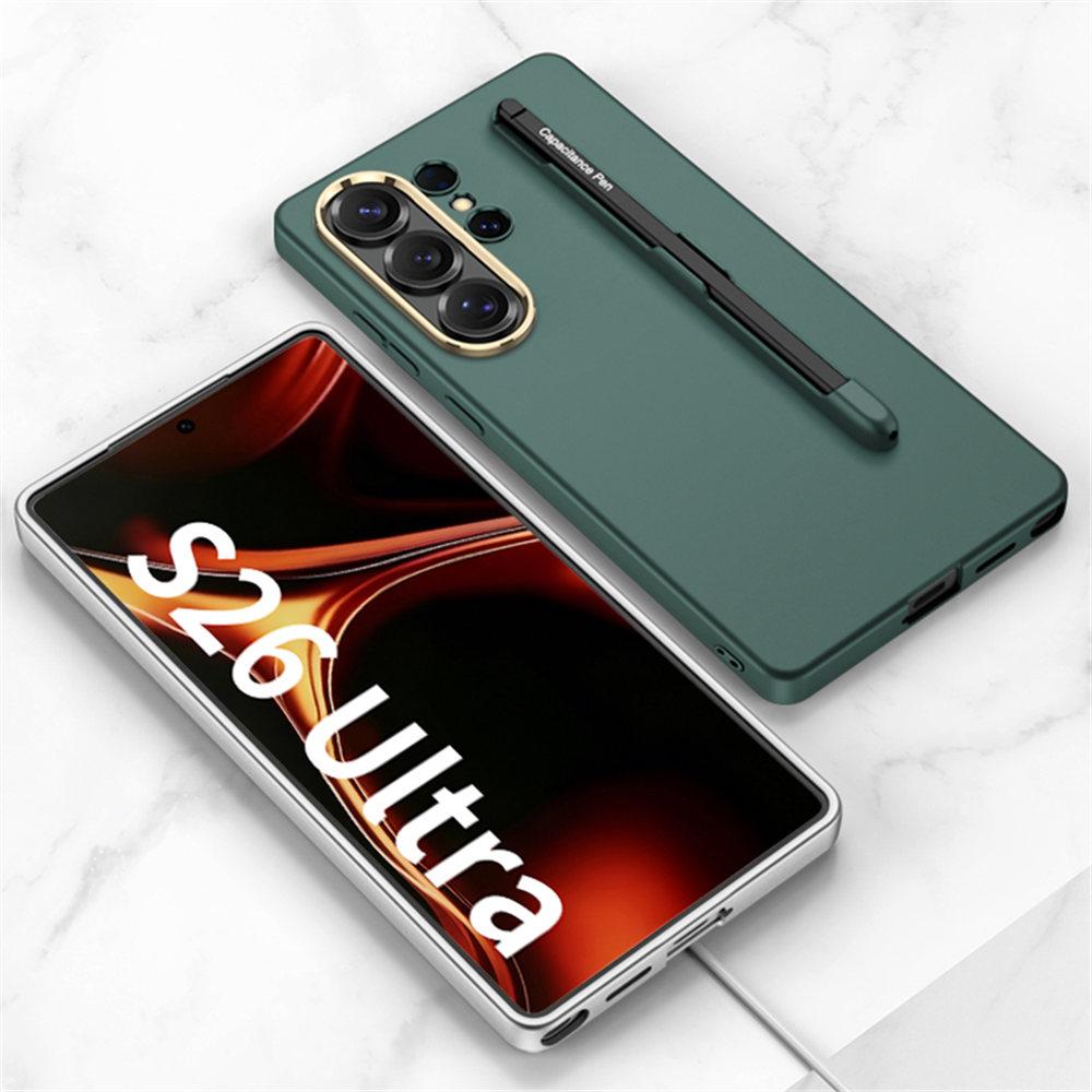 Carcasă GKK pentru Samsung Galaxy S26 Ultra cu Stylus, Rezistentă la Șocuri, PC Dur, Subțire