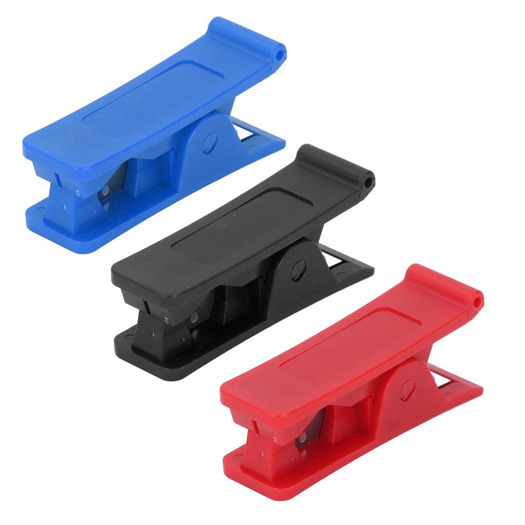 3 Stück PTFE-Schlauchschneider 1/8 bis 3/4 Zoll Schneidkapazität Weichschlauchschneider für Nylon PVC PU-Rohr