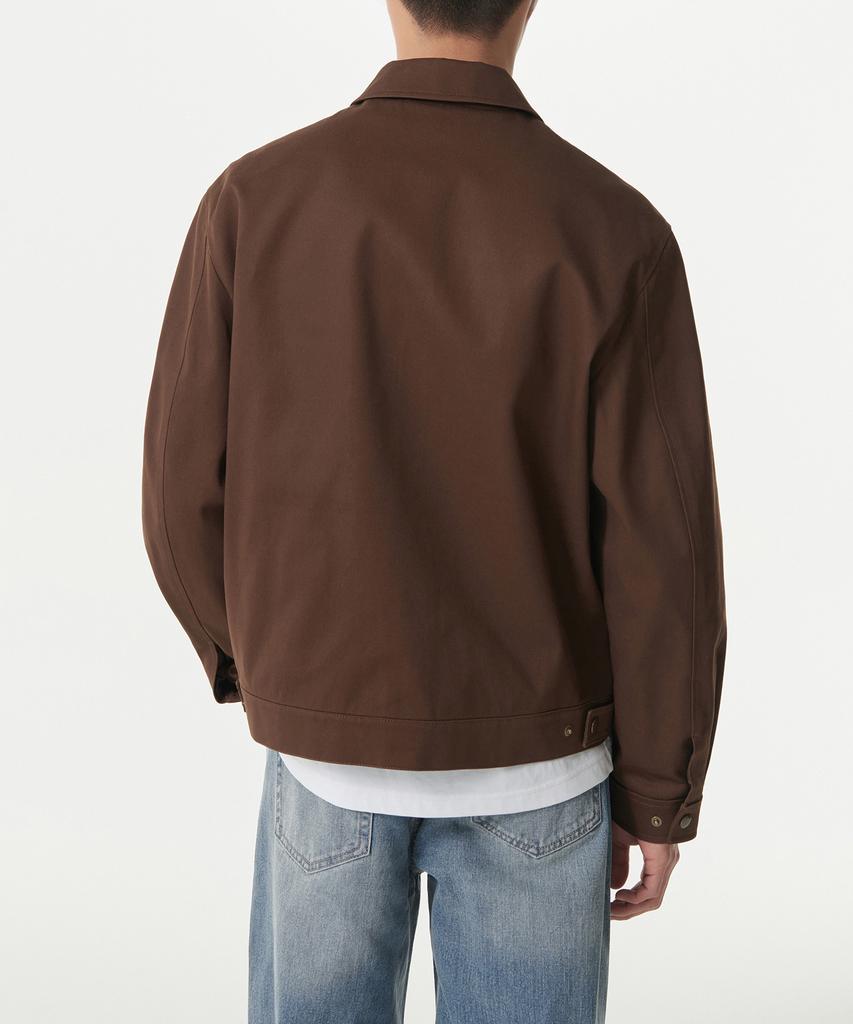 Musinsa Standard Heavyweight Cp Work Jacket [Baroque Brown]