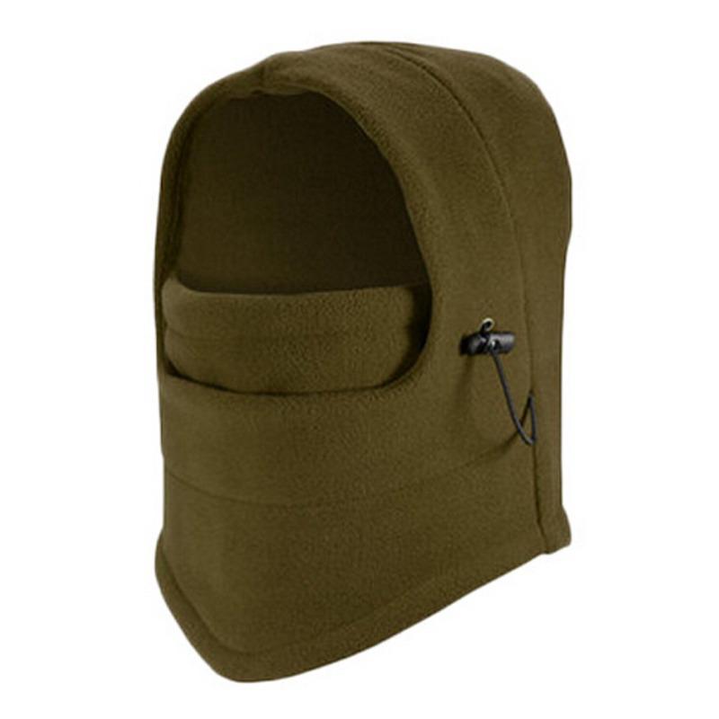 1pc Winter warm Balaclava Hat for Men Women,outdoor Thermal Fleece Hood Bike Windproof Face beanie hat Neck Warmer Scarves cap