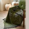 Cotton Blanket Yarn-Dyed Jacquard Tassel Throw Blanket Decoration Sofa Bedend T Air Office Nap Cover Blanket 140*190Cm