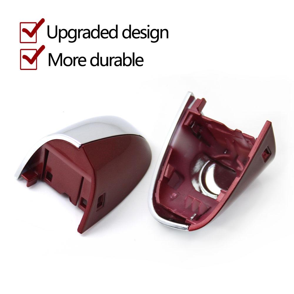 Car Front Left Exterior Door Pull Handle Cap Trim Chrome Cover For Mercedes Benz W118 W177 W205 W213 W222 W247 W253 0997661700