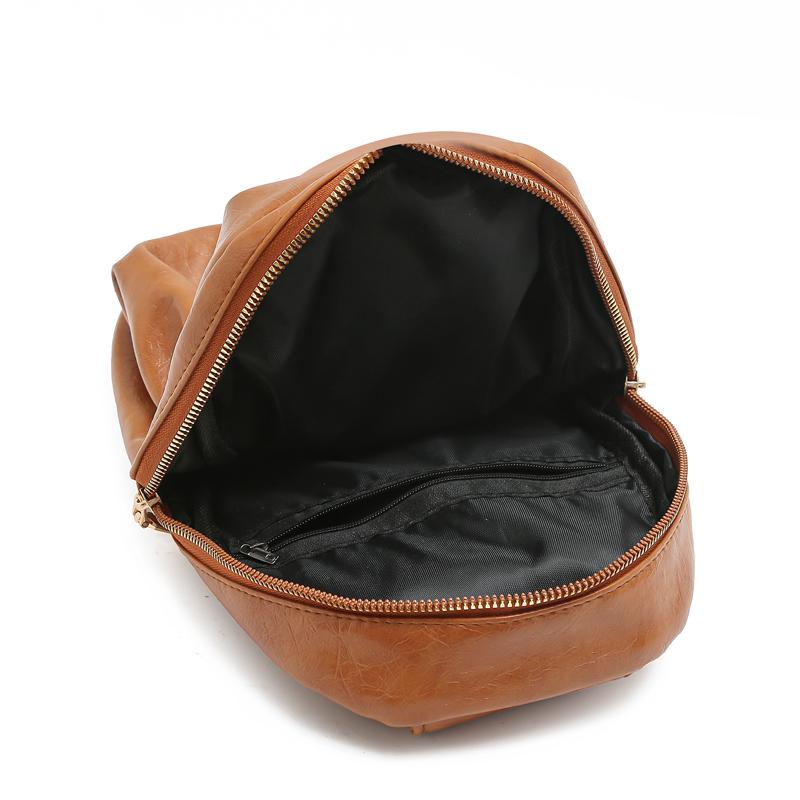 Vintage Chest Bag Women's Crossbody Bag Large Capacity Shoulder Bag