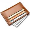 Men Slim Card Holder Wallet Minimalist PU Leather Money Clip Wallet Front Pocket Credit Card Holder