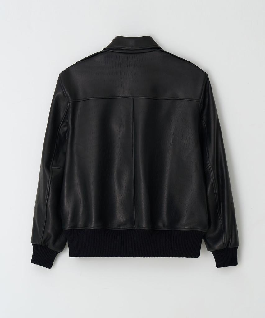 Dreamworld Newji Lambskin Blouson Jacket (Black)