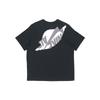 Jordan T Shirts Men's Black Crew Neck Moderate Straight Fit DA6772-010