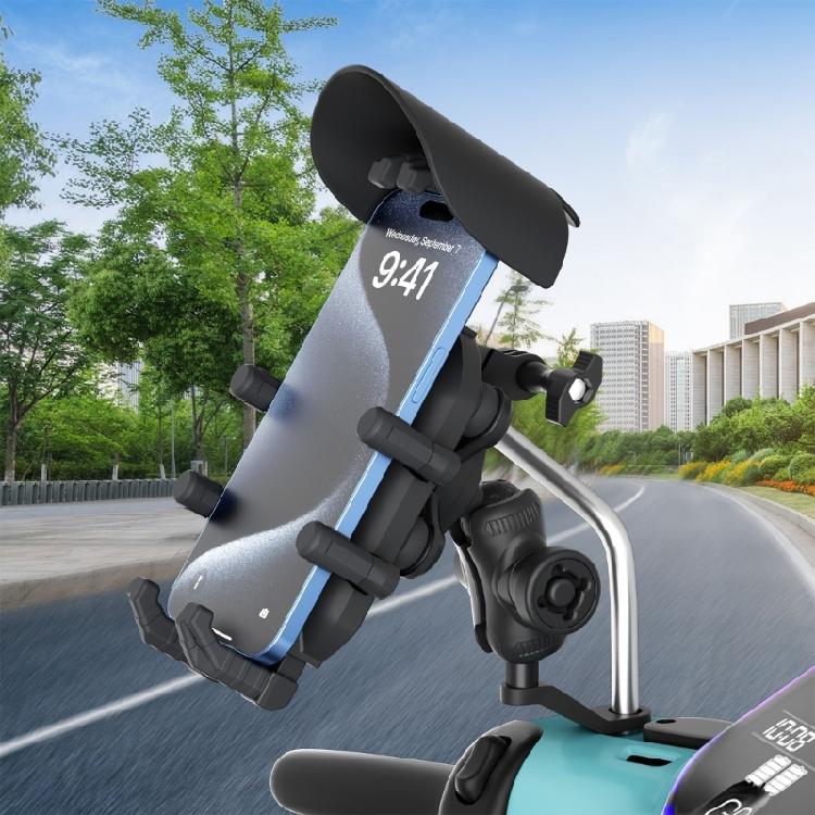 Cycling Phone Holder,Upgraded Motorcycle Phone Mount Bicycles Phone Mount Handlebar Cellphone Clamps