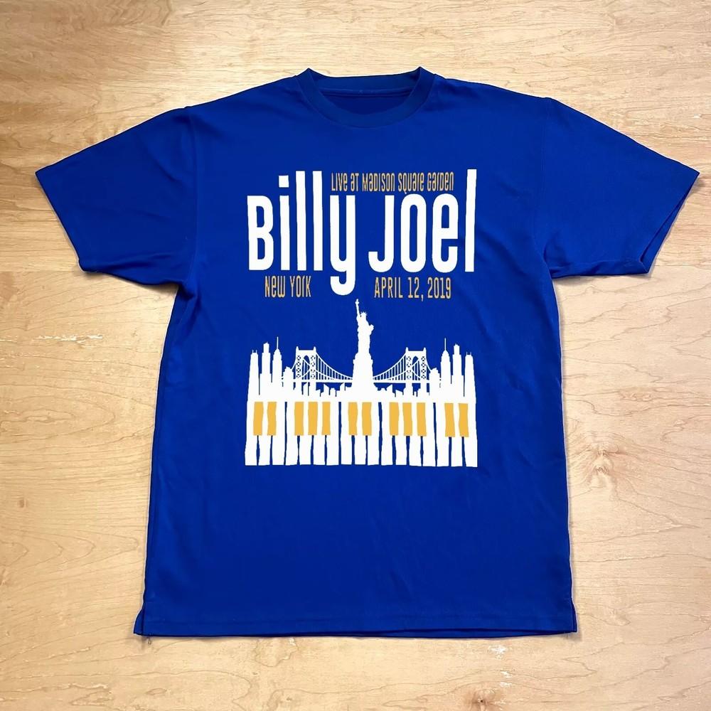 New Billy Joel 2019 MSG Unisex S-234XL Shirt Unisex T-Shirt S