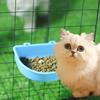 Hanging Small Pet Food Feeder Plastic Pet Bowl Durable Pet Water Feeder Dispenser  Rabbit
