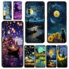 For Realme GT Neo 2 3 3T 5 Phone Case 12 11 5G 10 9 8 5G 7 6 GT5 GT3 GT2 Pro Plus C21 C11 C25 C35 Cover Starry Night Van Gogh
