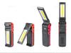 USB Rechargeable Folding LED Work Light - Rotating COB Flashlight for Car Repair and Inspection