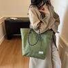 Light Luxury Climbing Outdoor Rope Shoulder Strap Black Checked Oxford Cloth Shoulder Bag