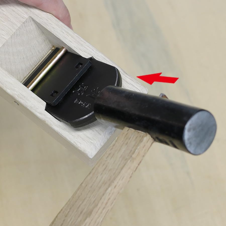 KAKURI Replaceable Blade Hand Plane, 42mm Blade Width, One-Touch Replacement, No Sharpening or Adjustment Needed, Carpentry Tool, Model 12627