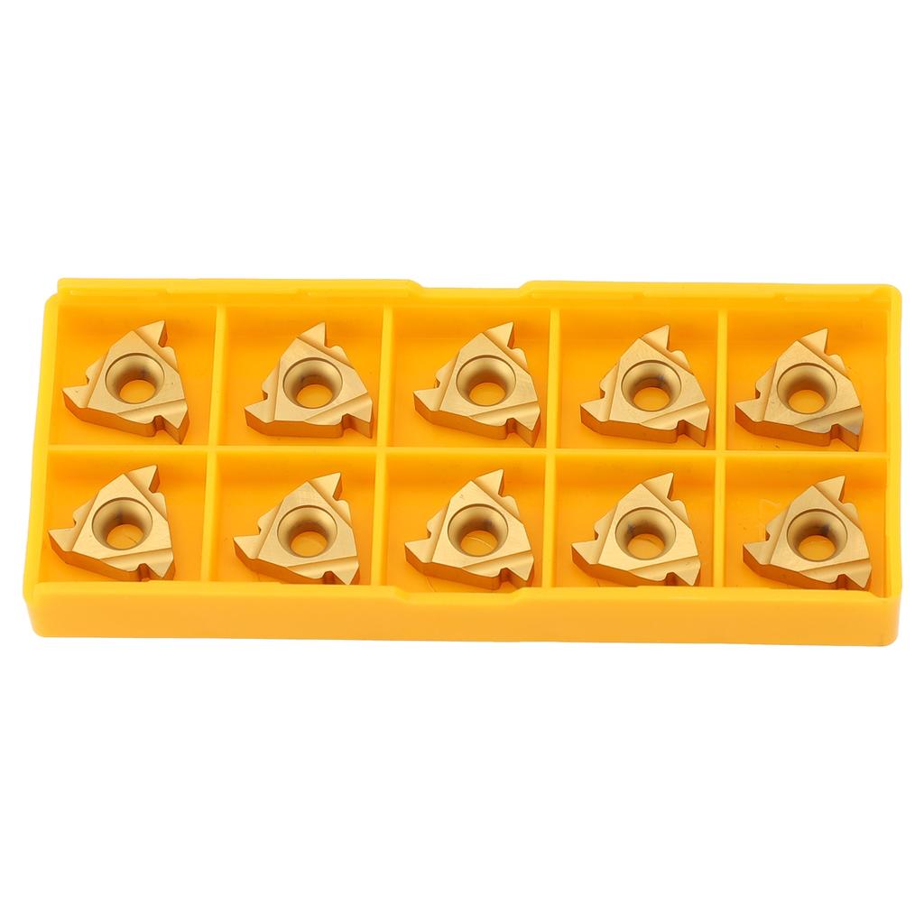 16ER AG60 External Thread Turning Tool Carbide Insert 10 PCS Steel Processing CNC Metal Lathe Tool Cutting Turning Inserts Set
