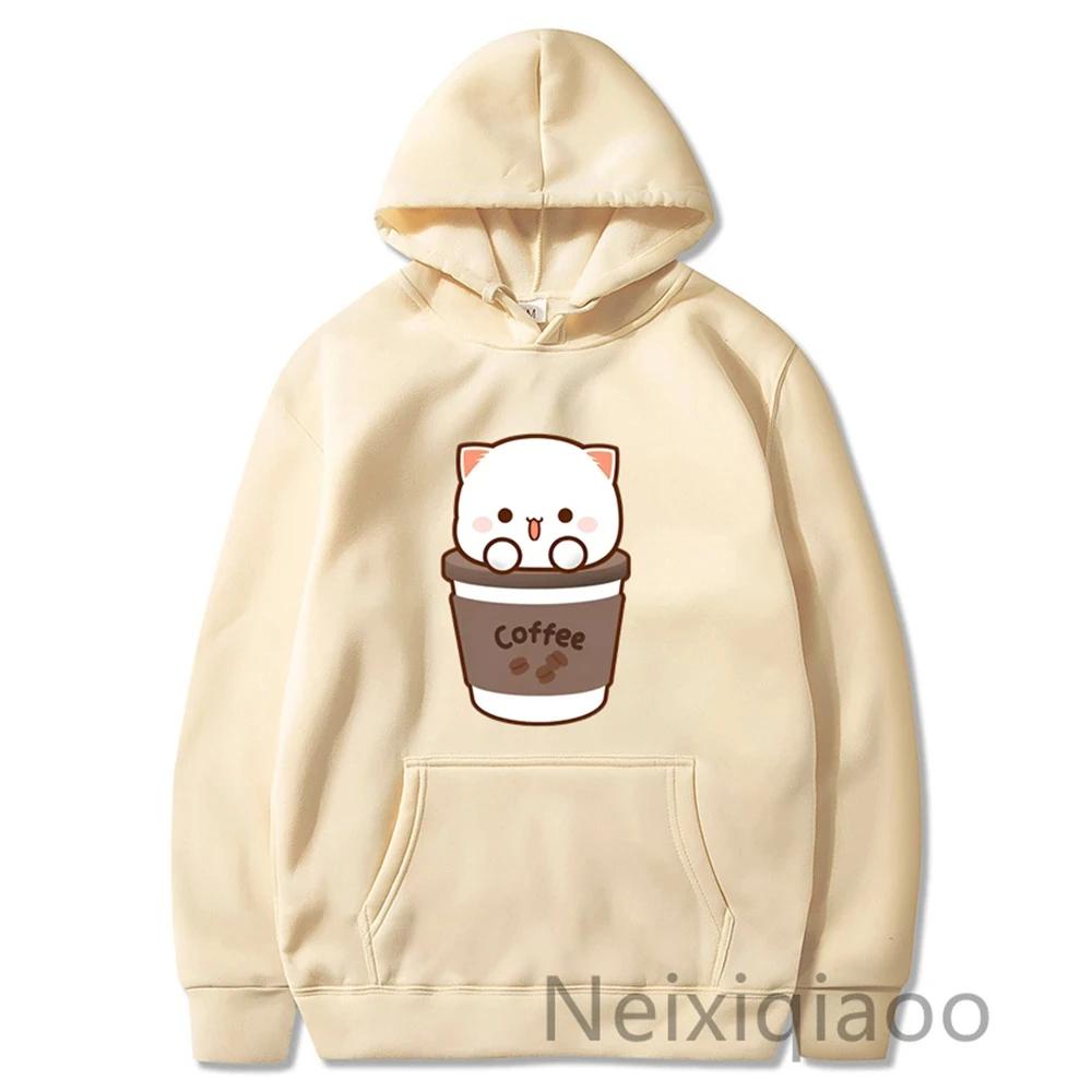Cute anime print hoodies for men and women Harajuku fashion sweatshirts loose super street wear wool warm couple hoodies