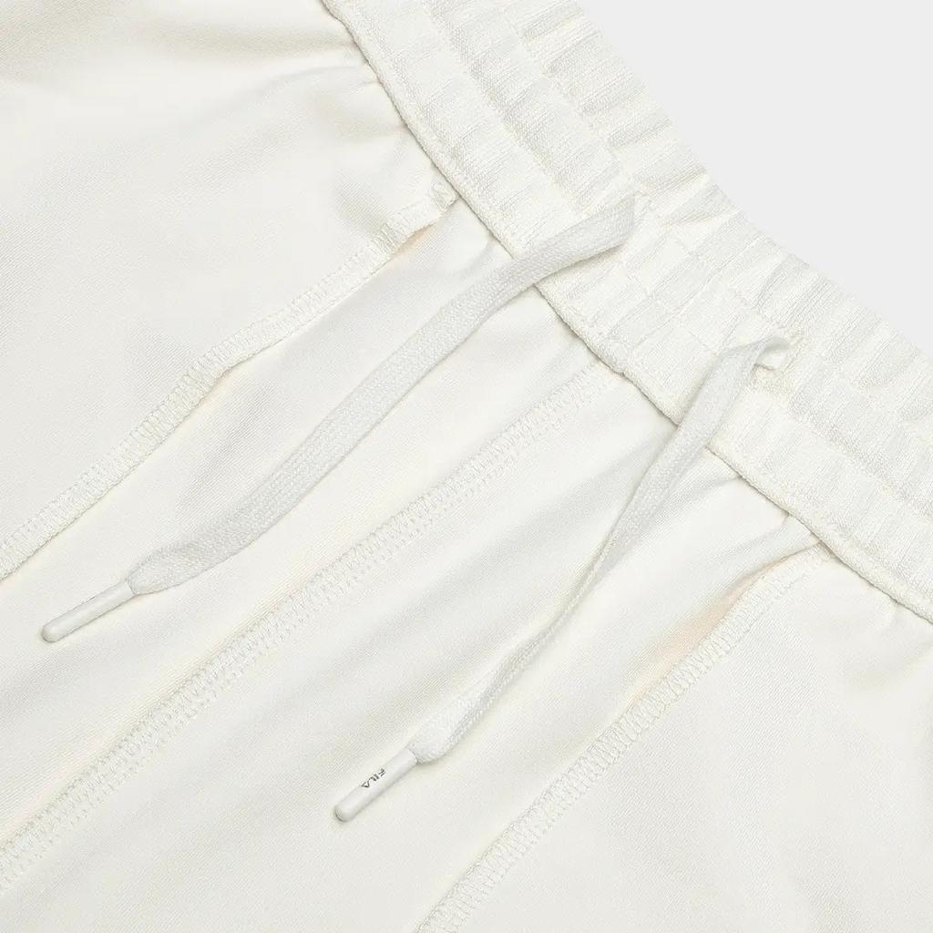 FILA Heritage Series Fashion Knit Versatile Straight Loose Casual Pants Women bottoms Off-White F11W448609F-BG