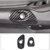 Door Lock Switch Button Frame Compatible with Chevy Corvette C6 2005-2013, Inner Door Push Button Trim, Door Release Switch Button Trim Cover Bezel