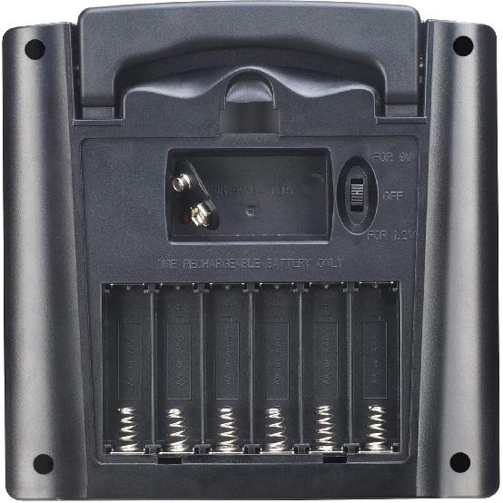 

Solar AA & AAA Rechargeable Batteries Charger for 1.2V NiMH NiCD & 9V Battery with 2Watt Solar Panel Portable Backup for 1.2V Ni-MH Ni-CD Household