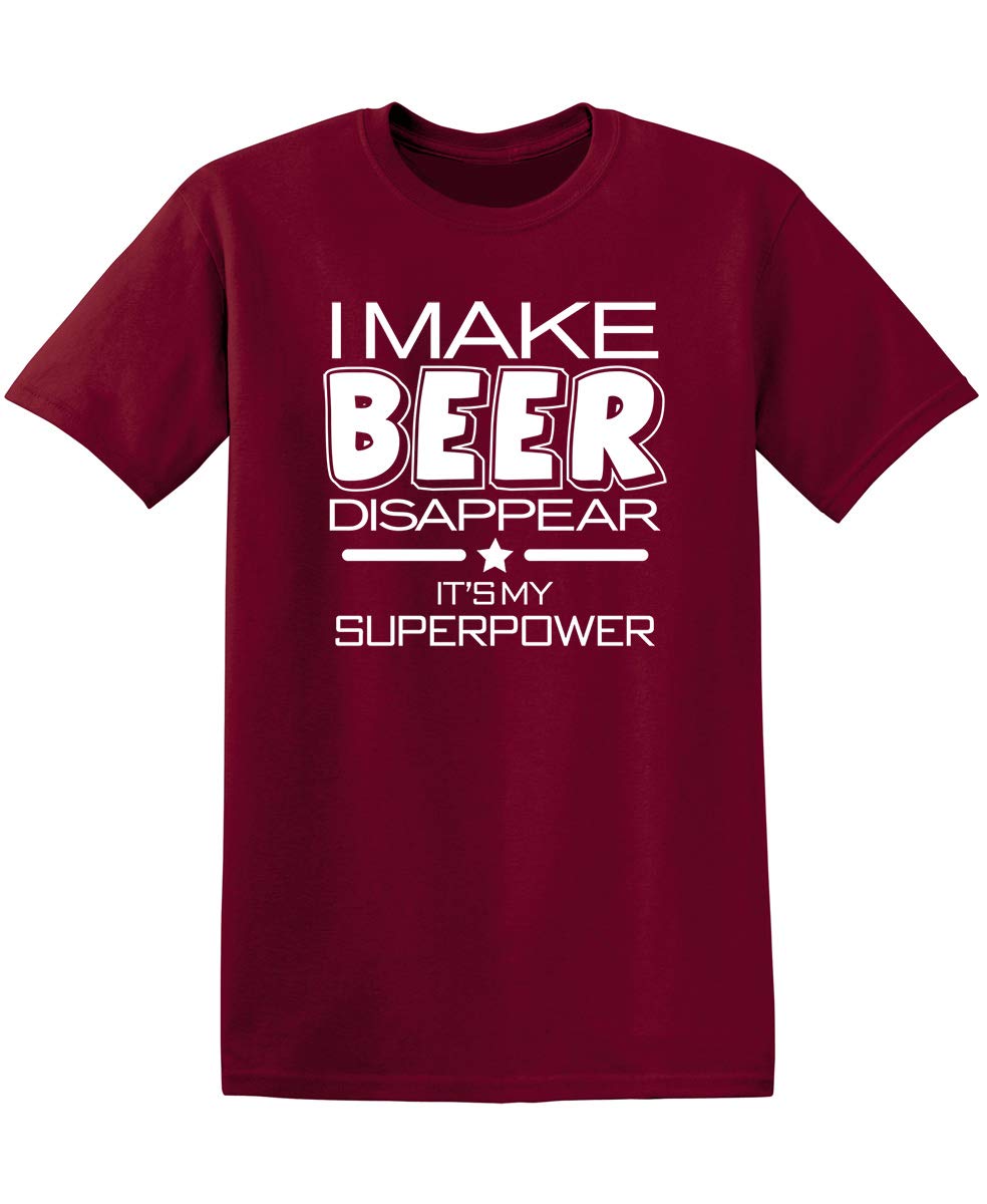 Disappear Its My Superpower Cool Drinking Graphic Novelty Funny T Shirt S