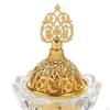 Glas Räuchergefäß Set Diffusor Tischdekoration Traditioneller Arabischer Halter für Zuhause