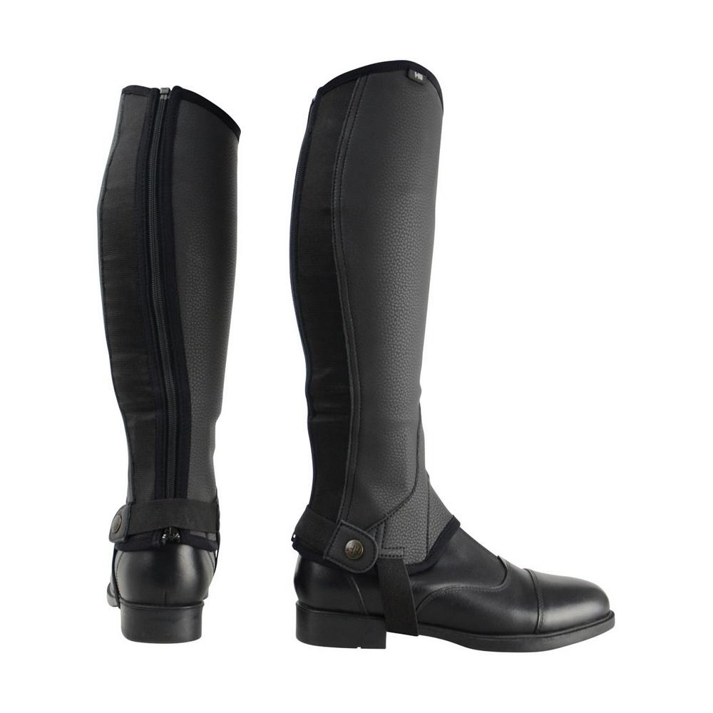 HyLAND Adults Synthetic Combi Leather Half Chaps