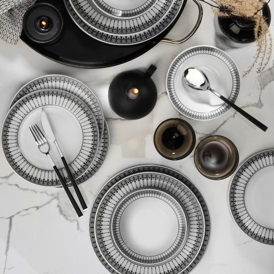 

Фарфоровый набор Kütahya Jasmine из 24 предметов Nano Dek DG370