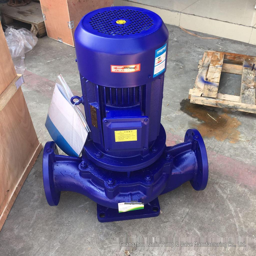 ISG50-250A Three-Phase Vertical High Head Booster Centrifugal Pipeline Pump