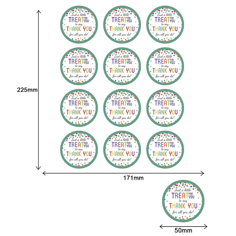 10 Sheets/Set Of 120Pcs Letter Baking Diy Stickers Sealing Stickers Party Gift Decoration Labels