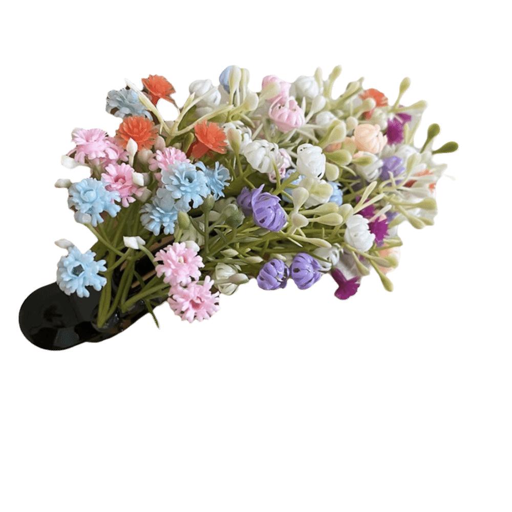 Sweet Floral Side Clip Bohemian Bride Hair Accessories Headwear Thai Hairpin  Girls