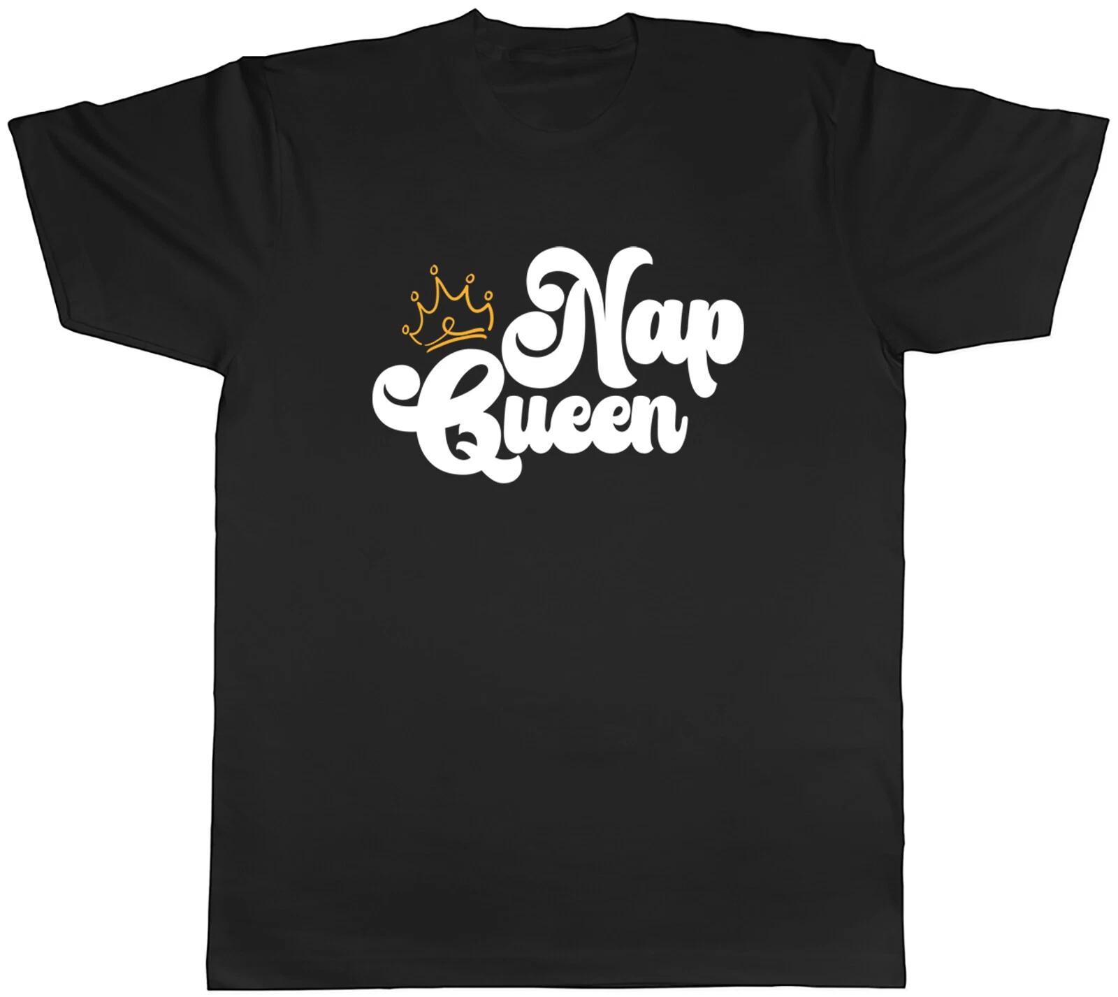 Nap Queen Mens T-Shirt Funny Napping Resting Sleeping Day Tee Gift S