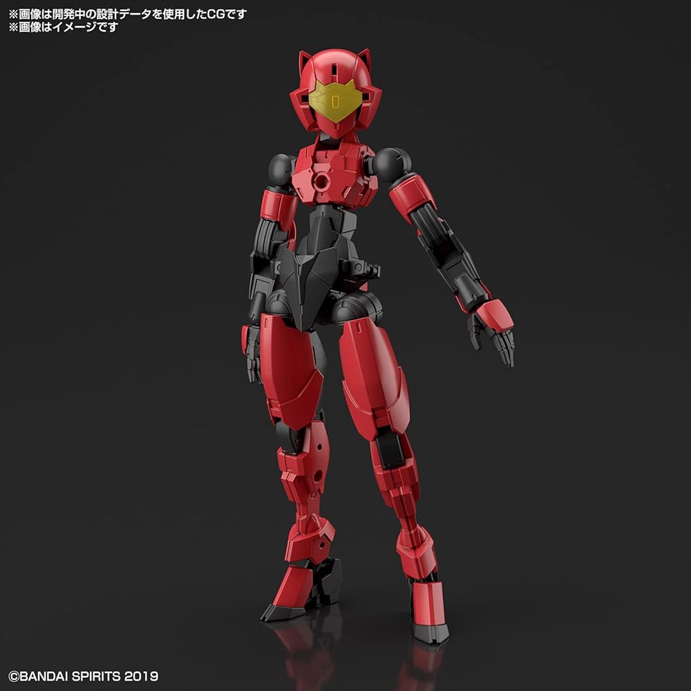 Bandai Spirits 30MM EXM-E7c Spinatia Command Version 1/144 Scale Color-Coded Plastic Model Kit
