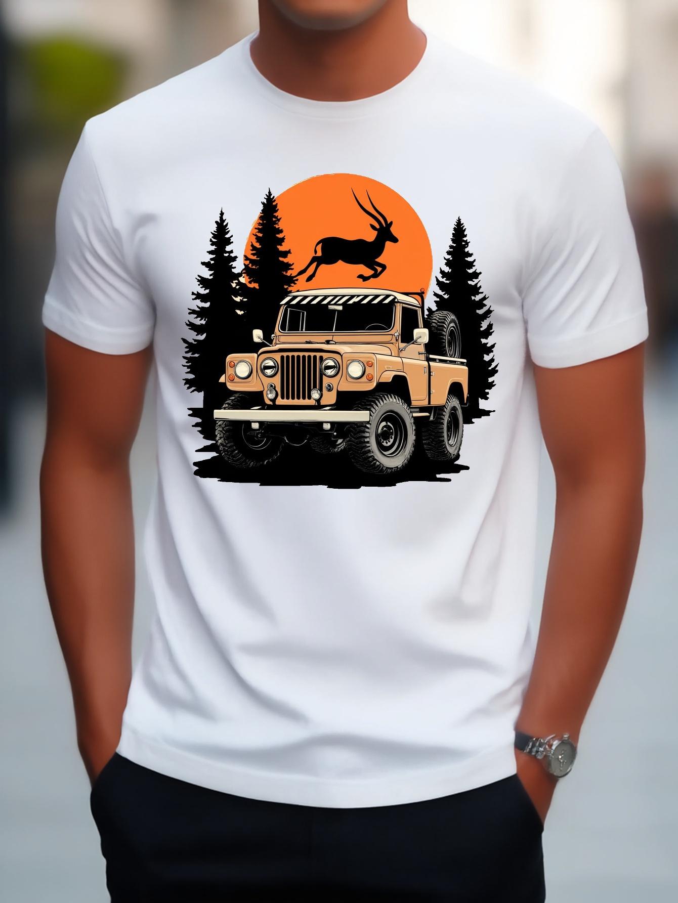 Summer T-shirt Made of Cotton Blend S