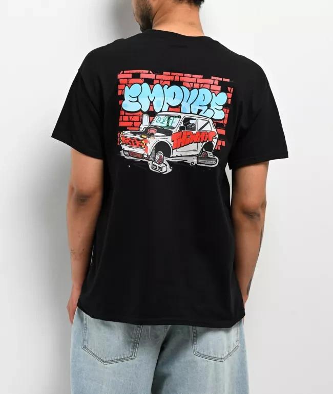 Skate Streetwear Whip T-Shirt Urban Skateboard Style Graphic Tee XL