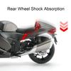 Scale 1:9 SUZUKI HAYABUSA Motorcycle Model Toy Alloy Body Linkage Steering Shock Absorption Motor Models Collection Gifts Boy