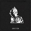 Dragon Ball Goku Vegeta Reflective Sticker Car Body Modification Sticker Motorcycle Front Windshield Sticker