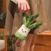 Interactive Small Dog Chew Toy - Corn, Carrot, Asparagus Plush for Teething & Learning
