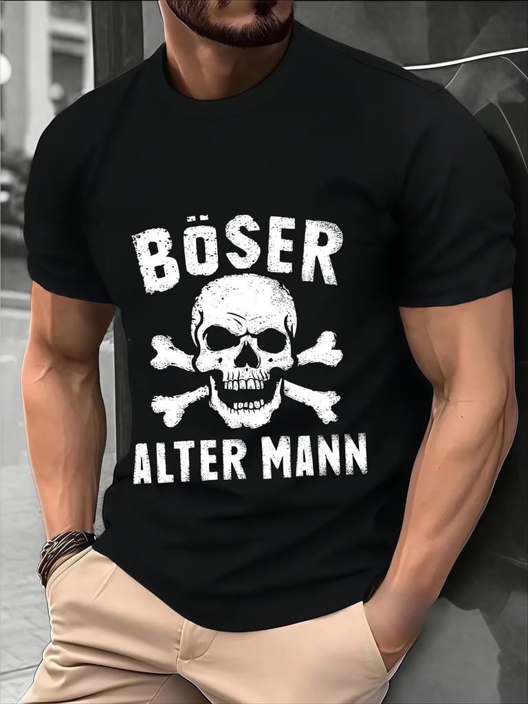 BSER ALTER UnisexN Vintage Unisexs T Shirt Tee Unisex Cotton Summer Spring Oversized Novelty Evil Old Unisex Fathers Day Birthday Gift